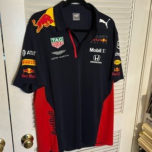 Red Bull Racing and Aston Martin Men’s XL polo